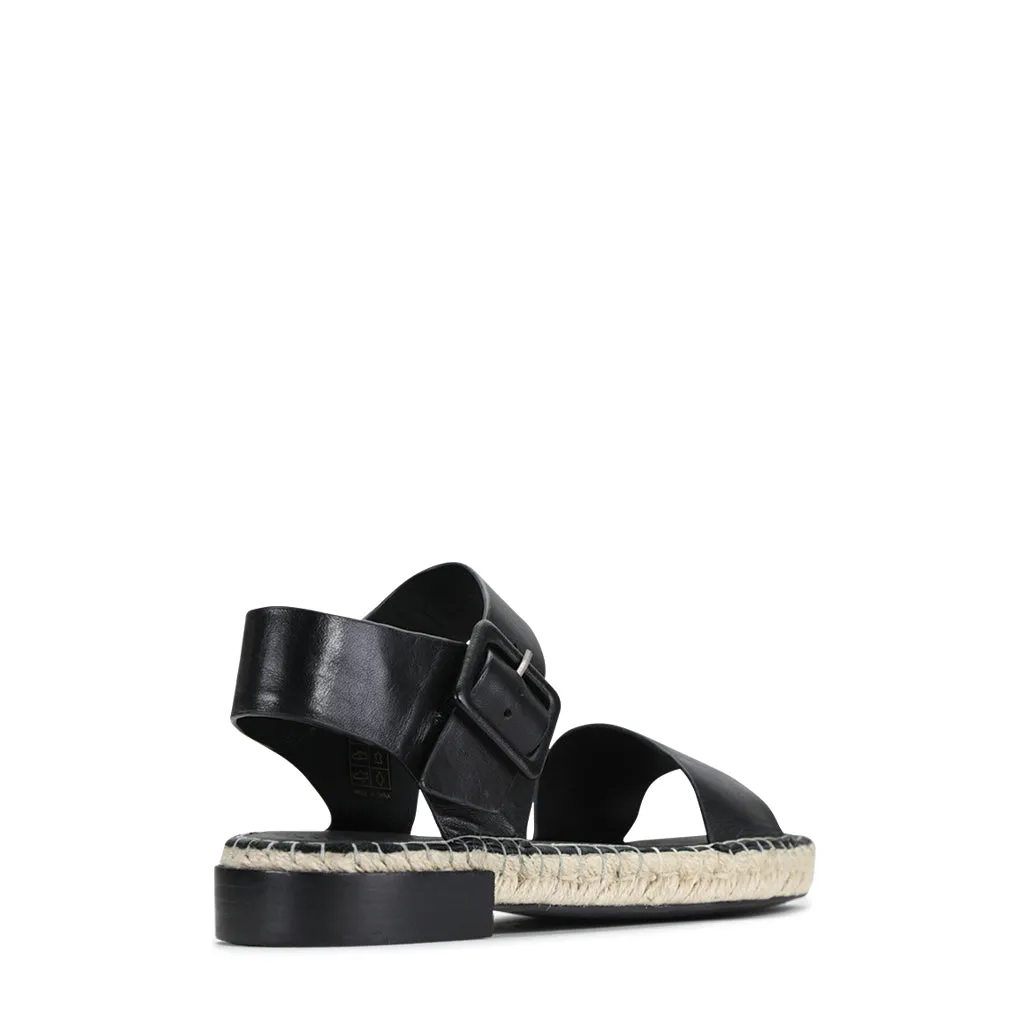 Espy Leather Espadrille Sandals