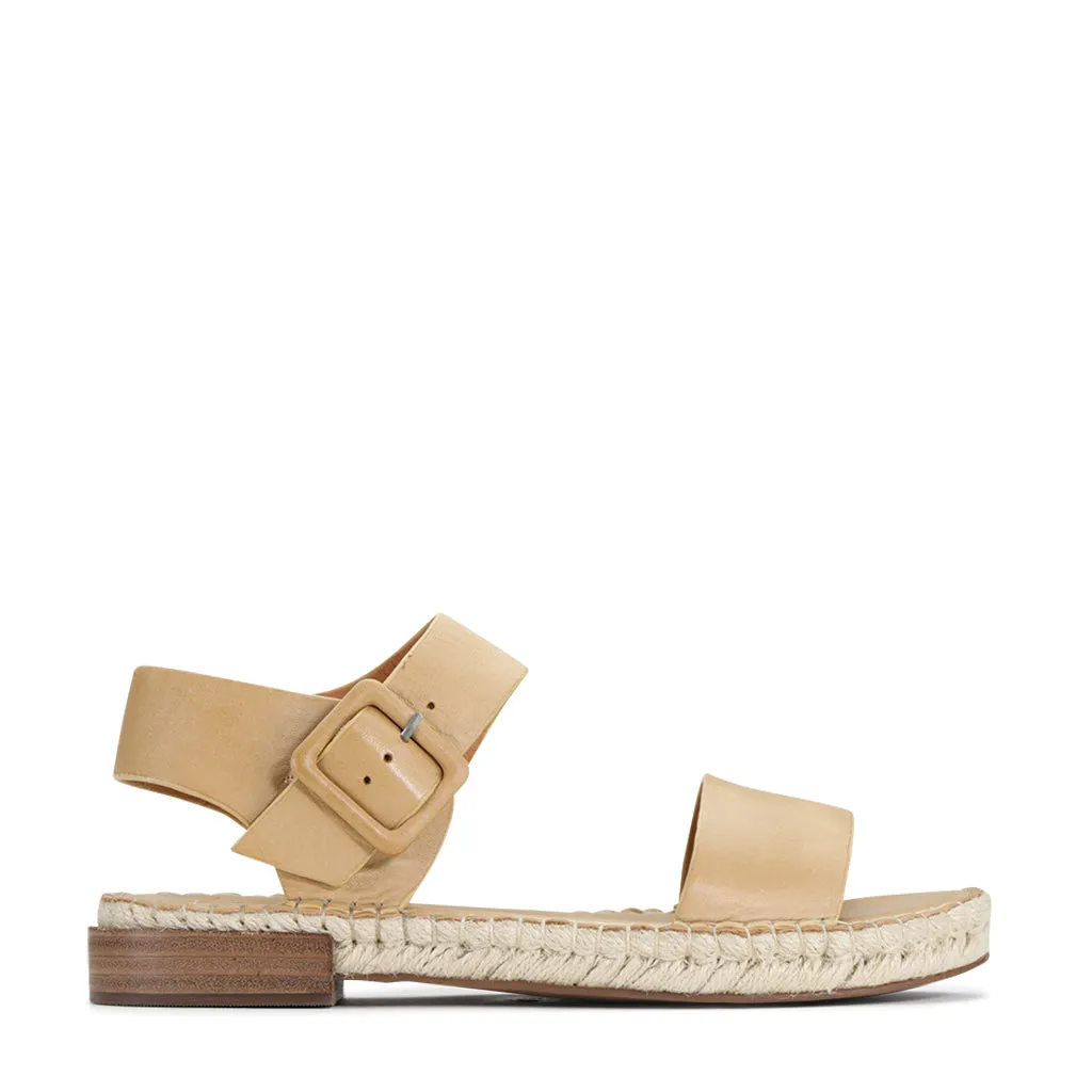 Espy Leather Espadrille Sandals