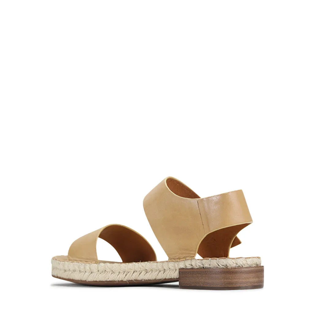 Espy Leather Espadrille Sandals