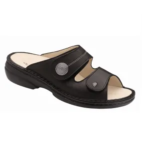 Finn Comfort Women's Sansibar-S - Black Leather