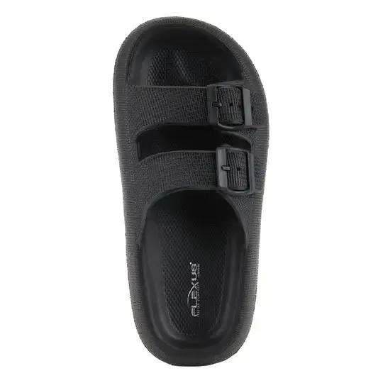 FLEXUS BUBBLES WATERPROOF SANDALS -BLACK