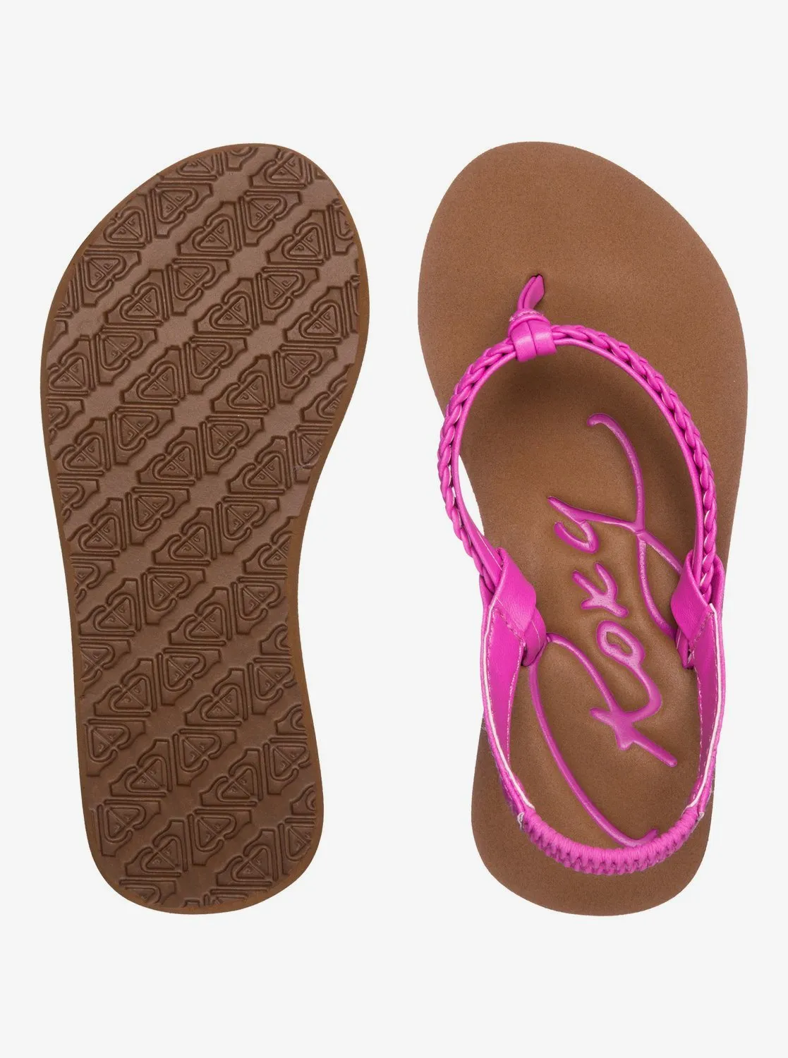 Girls 2-7 Cabo Sandals - Hot Pink