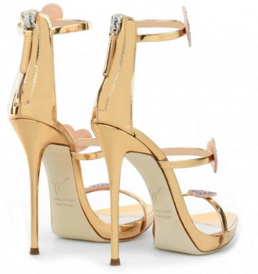 'Harmony' Love Sandals - Gold