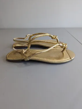 INC Gold Sandals (7)