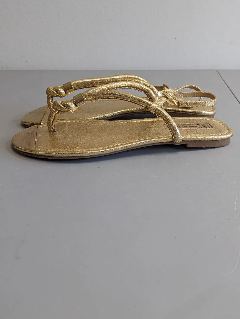 INC Gold Sandals (7)