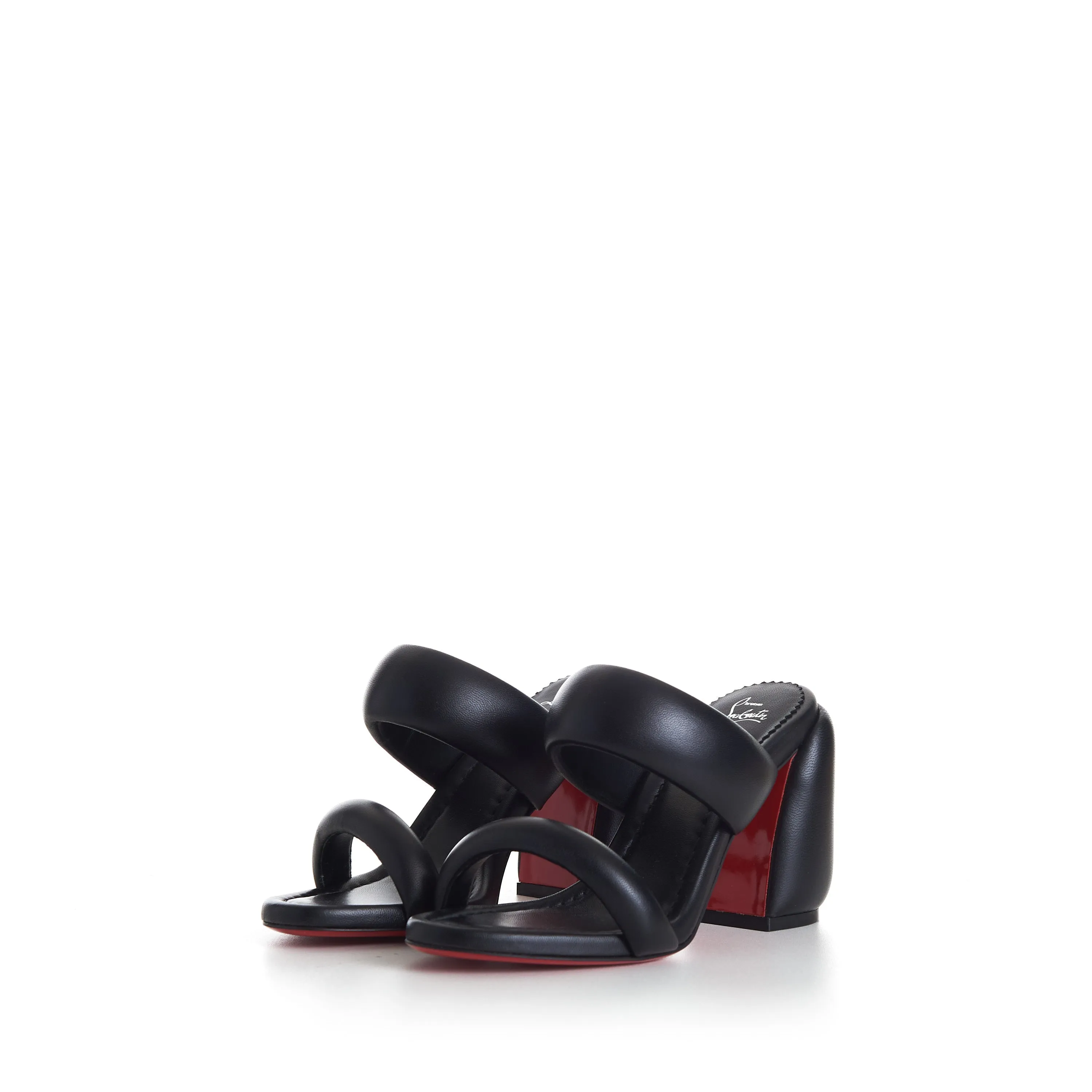 Inflama Sab 85mm Sandals - Nappa Leather - Black