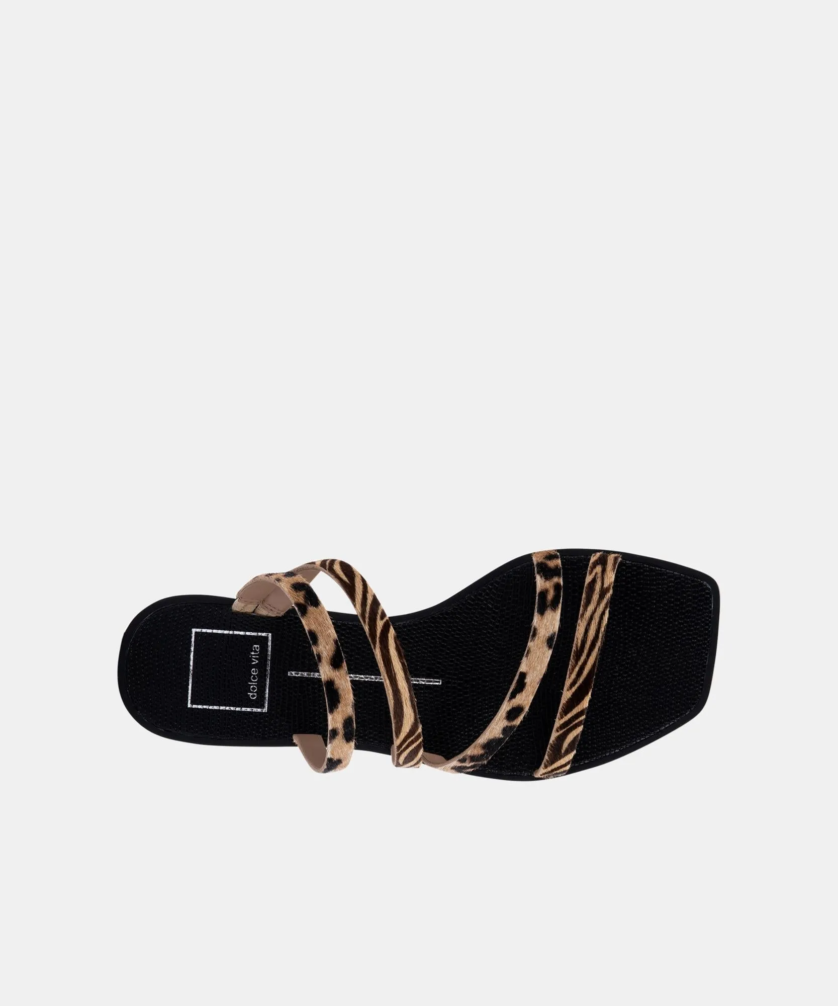 IZABEL SANDALS LEOPARD MULTI CALF HAIR