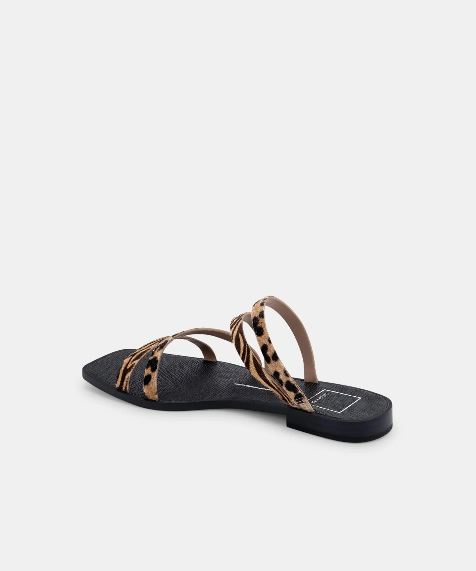 IZABEL SANDALS LEOPARD MULTI CALF HAIR