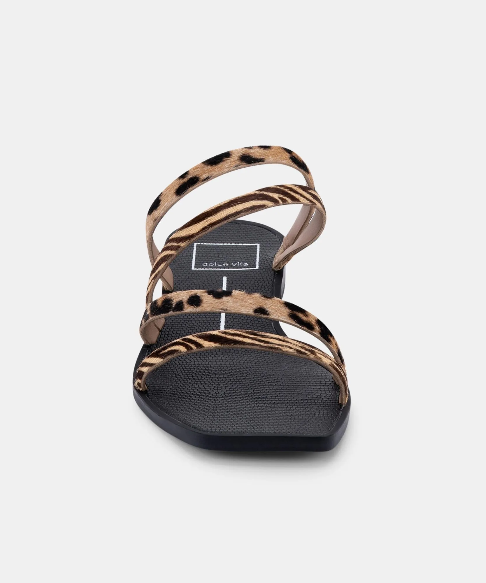 IZABEL SANDALS LEOPARD MULTI CALF HAIR