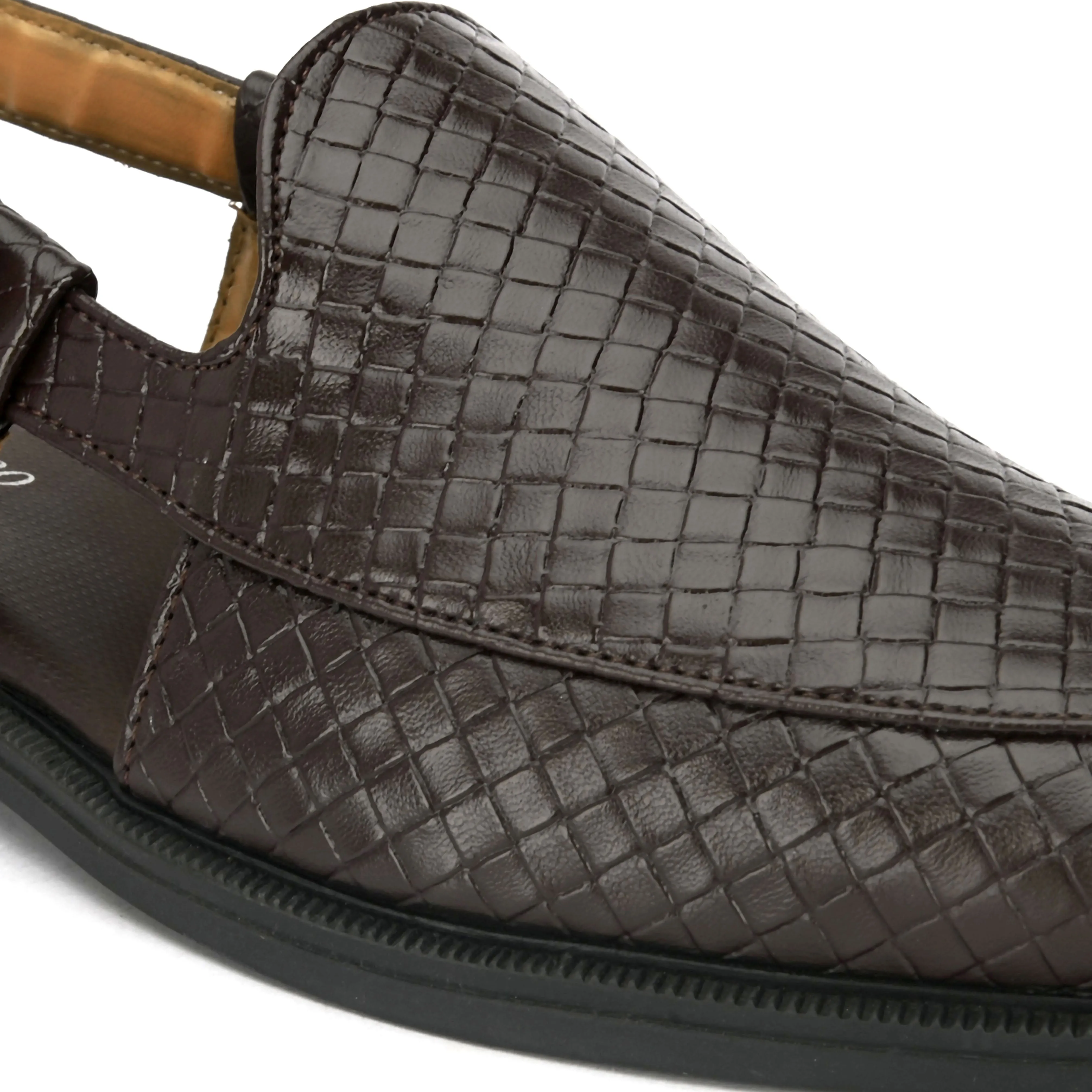 Joraah Brown Shoe-Style Sandals