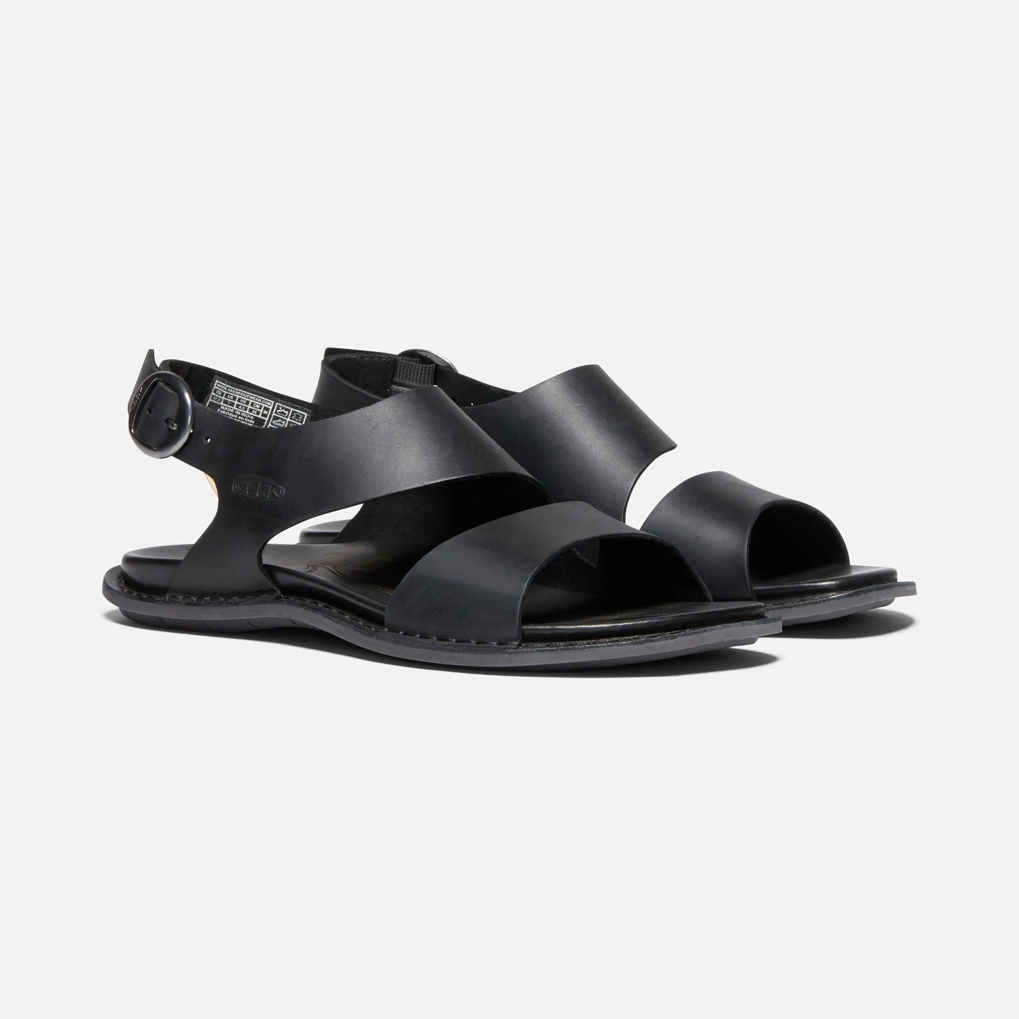 Keen WOMEN'S SOFIA 2 STRAP Sandals - Leather Black/Magnet