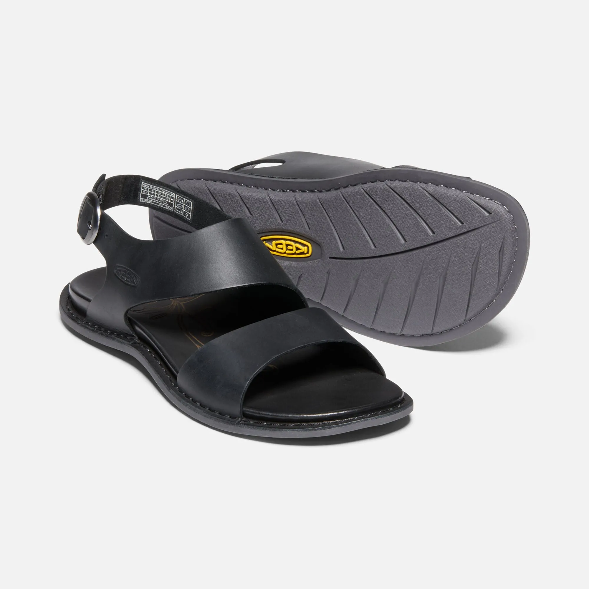 Keen WOMEN'S SOFIA 2 STRAP Sandals - Leather Black/Magnet