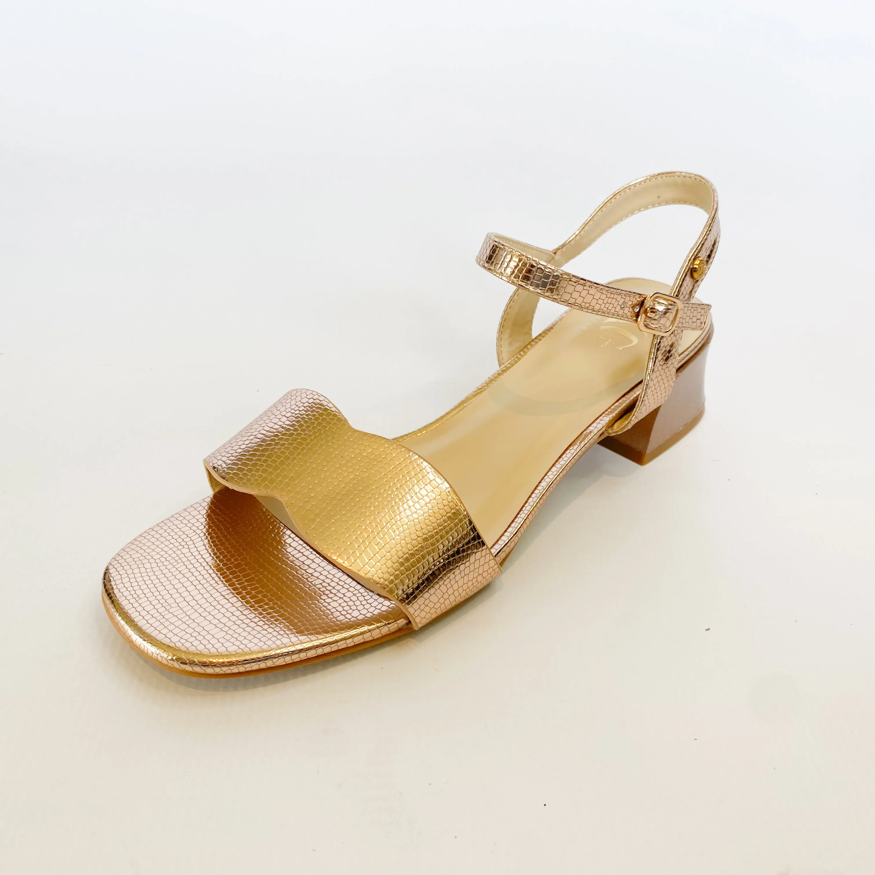 KG Rose gold glamour sandal