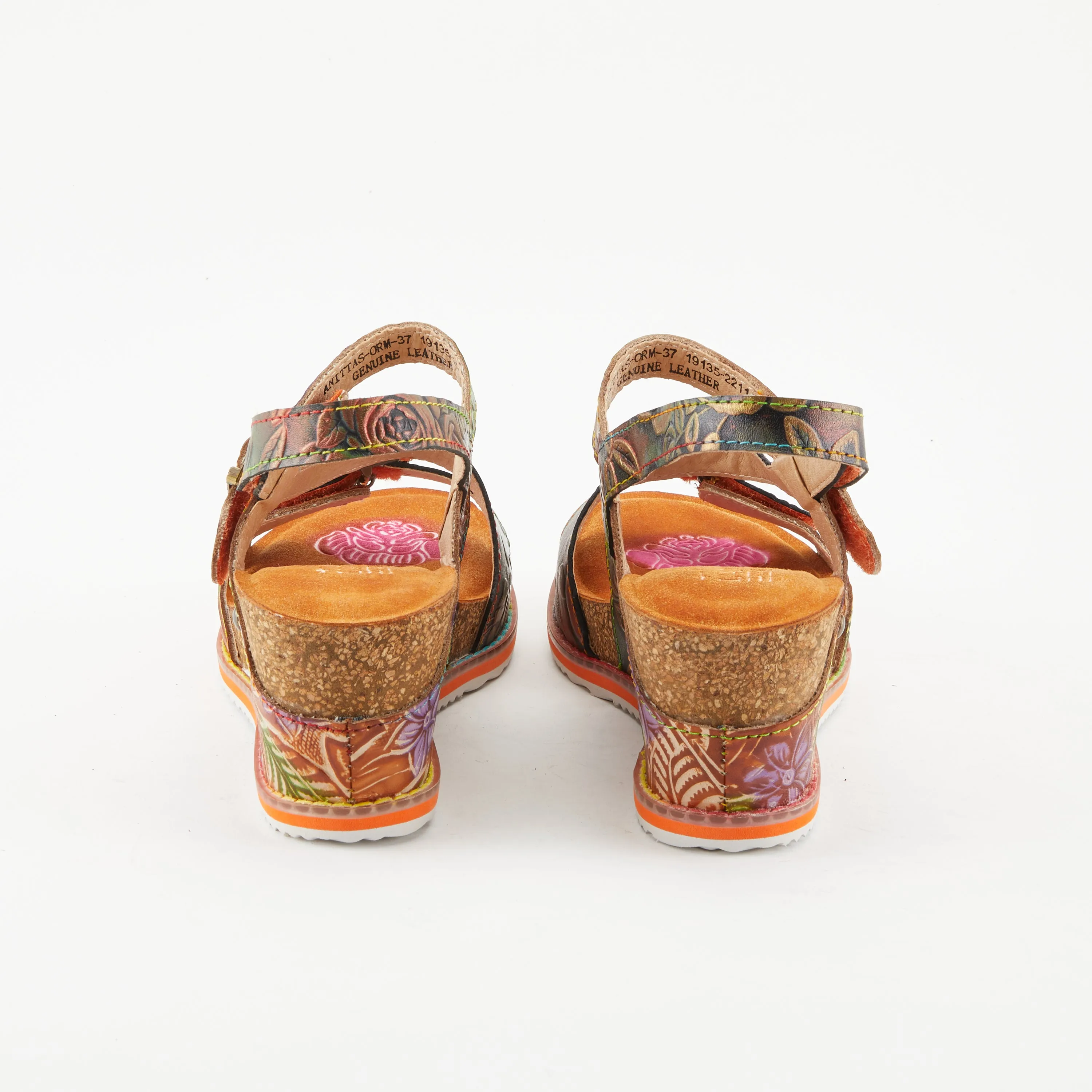 L'ARTISTE ANITTAS WEDGE SANDALS