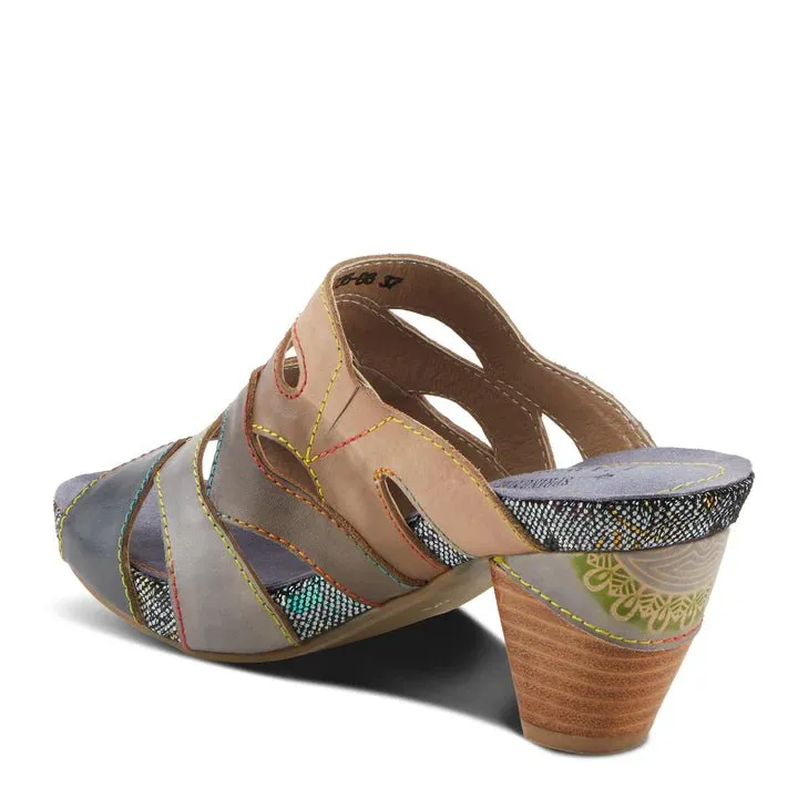 Womens Pita Black Multi by LArtiste by Spring Step - Stylish and Versatile Footwear