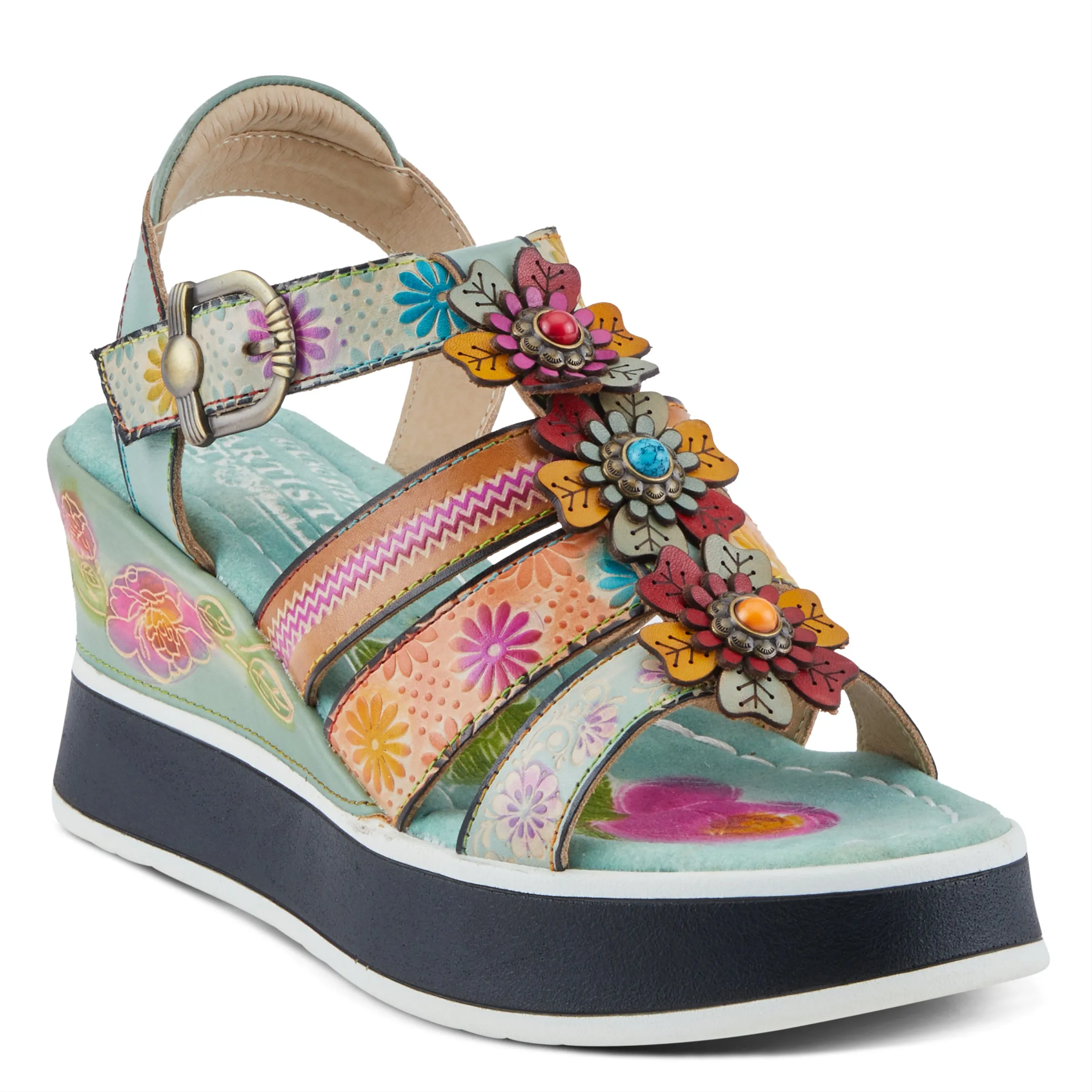 L'ARTISTE FLORALBLOOM SANDALS