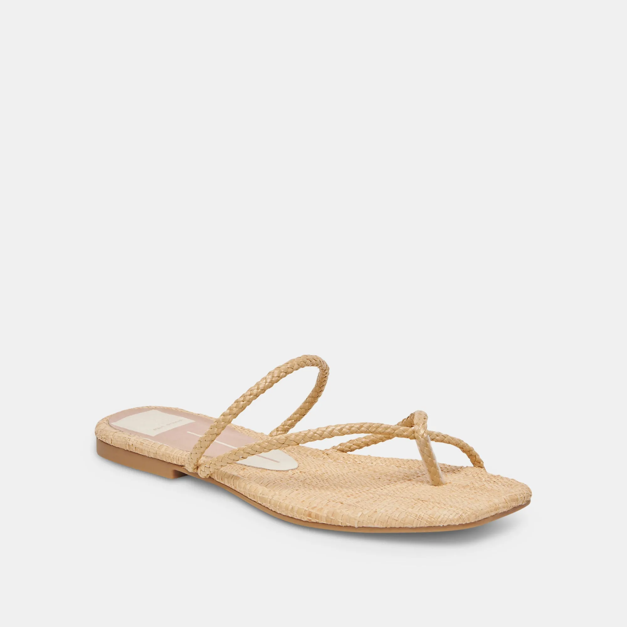 LEANNA SANDALS LT NATURAL RAFFIA