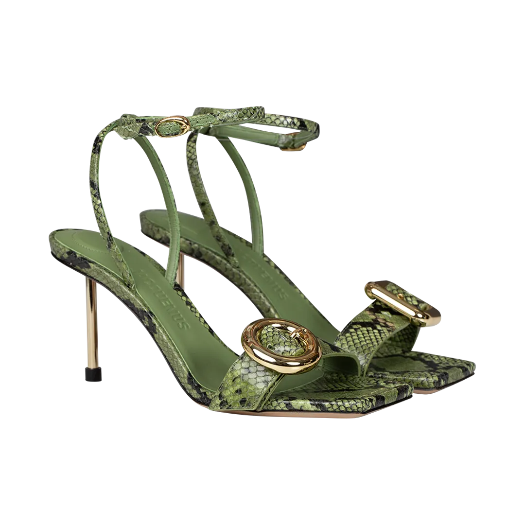 Les Sandales Regalo Croc-Effect Sandals