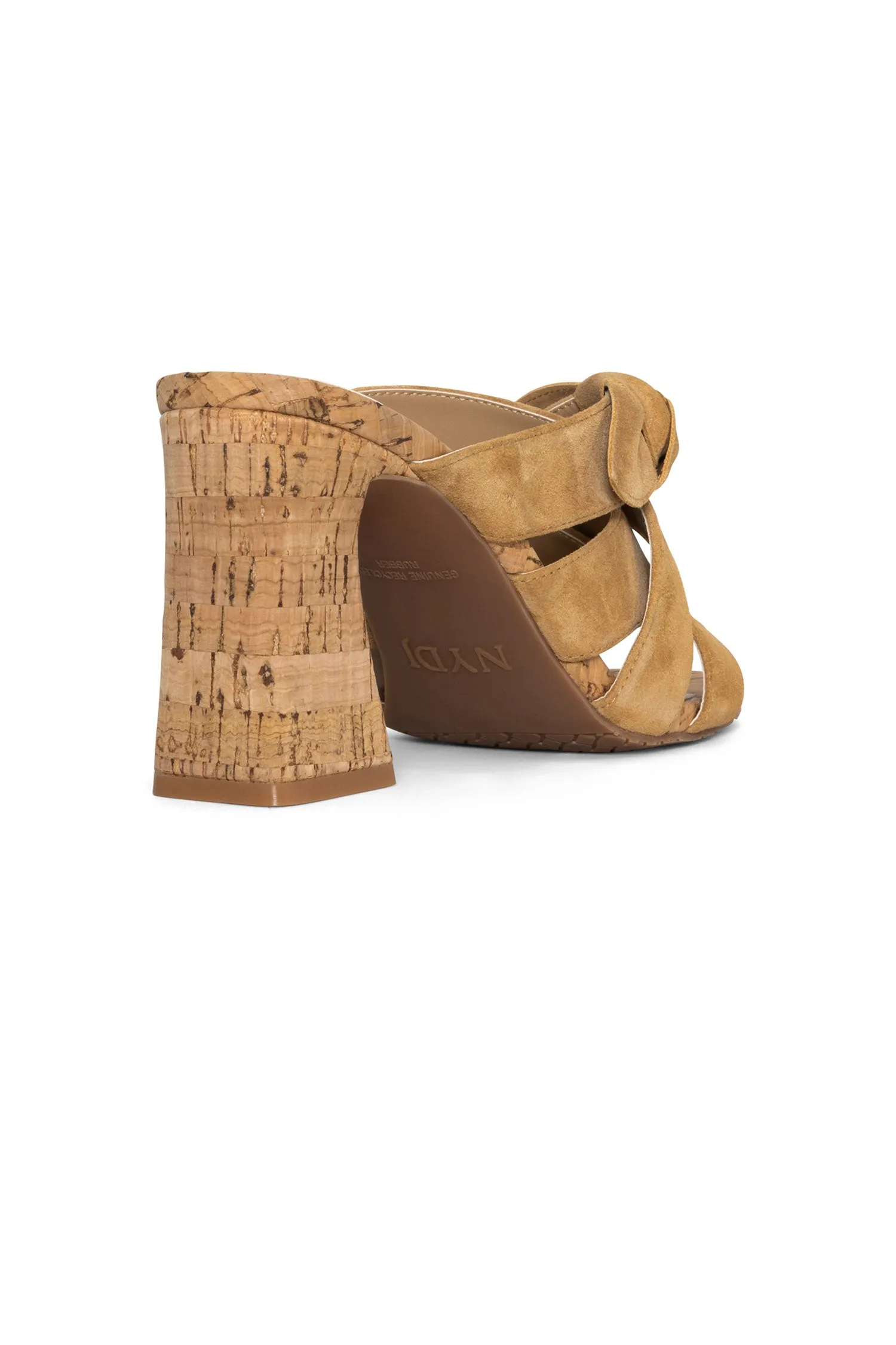 Loreri Mule Sandals - Cognac