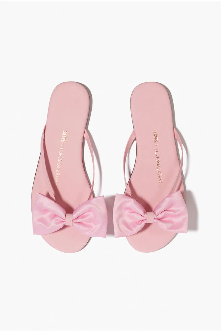 LoveShackFancy x Tkees Oversized Bow Sandals