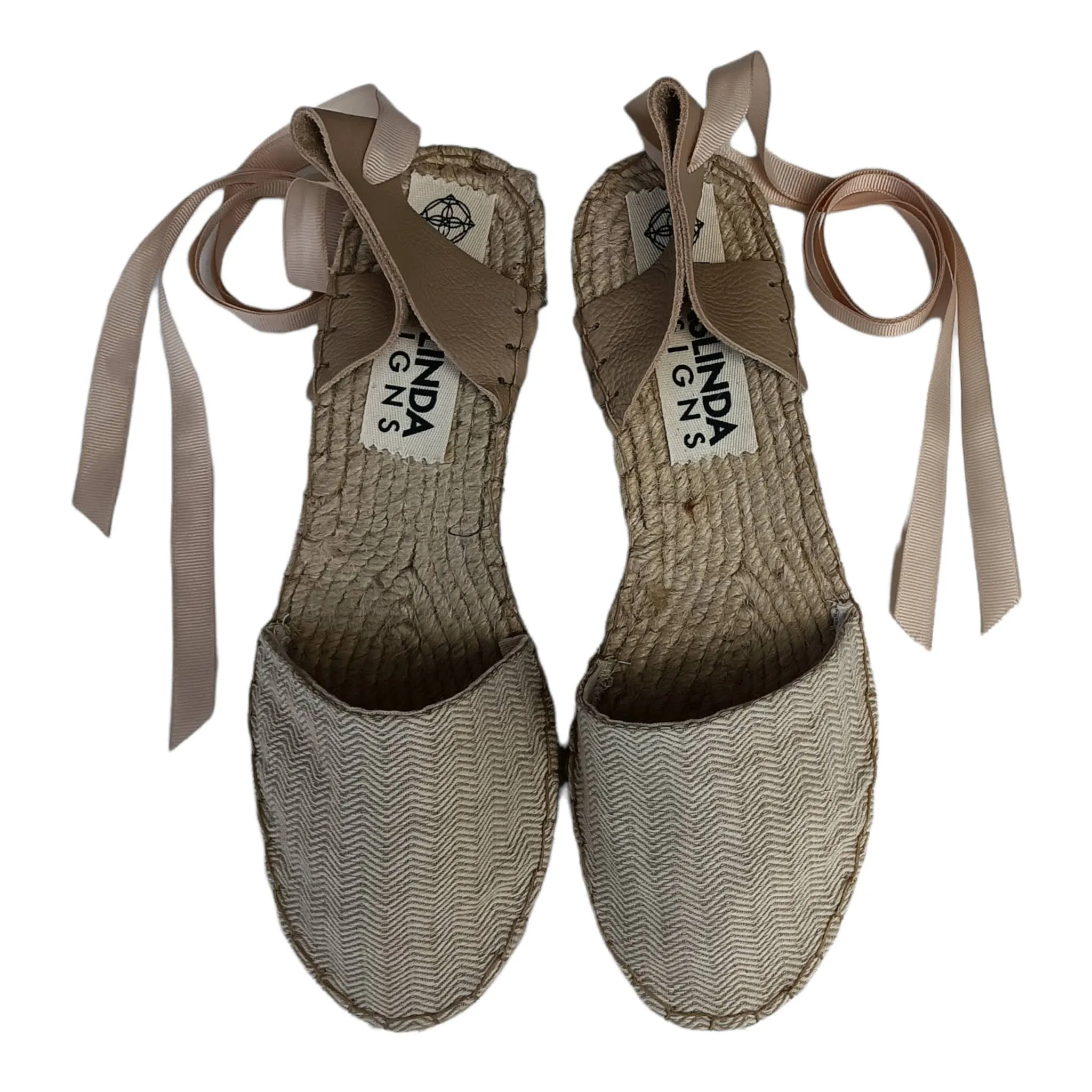 Low Wedge Espadrilles - Herringbone