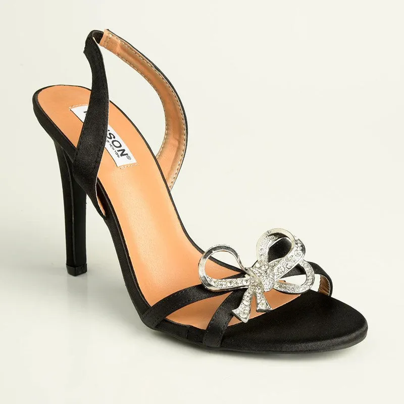 Madison Liza Heel Sandals - Black