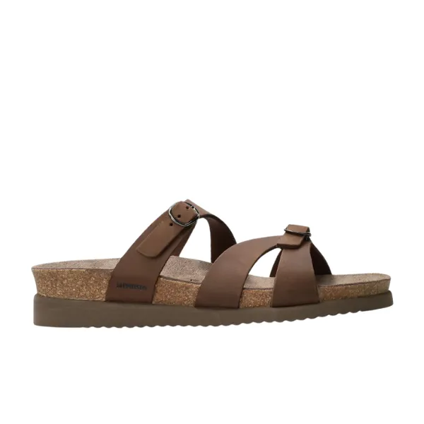 Mephisto Women's Hannel Sandals Dark Brown