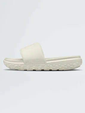 Never Stop Cush Slide White Dune/White Dune Sandals