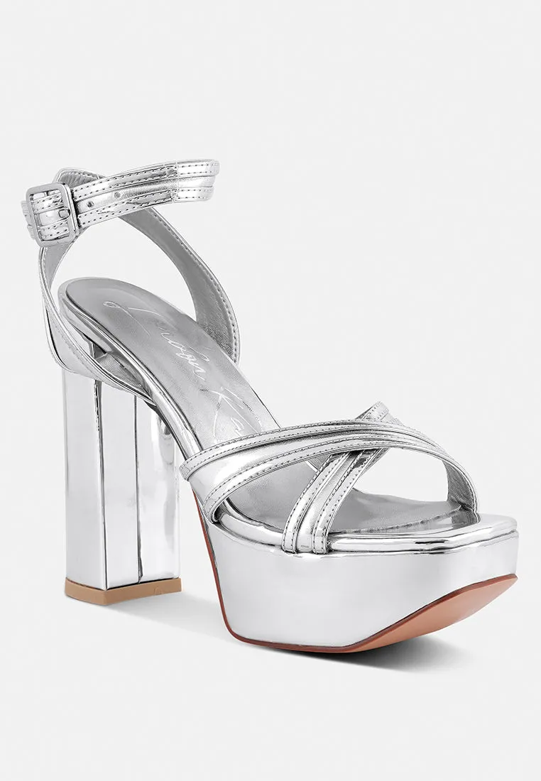 Nyle Platform High Heeled Sandals