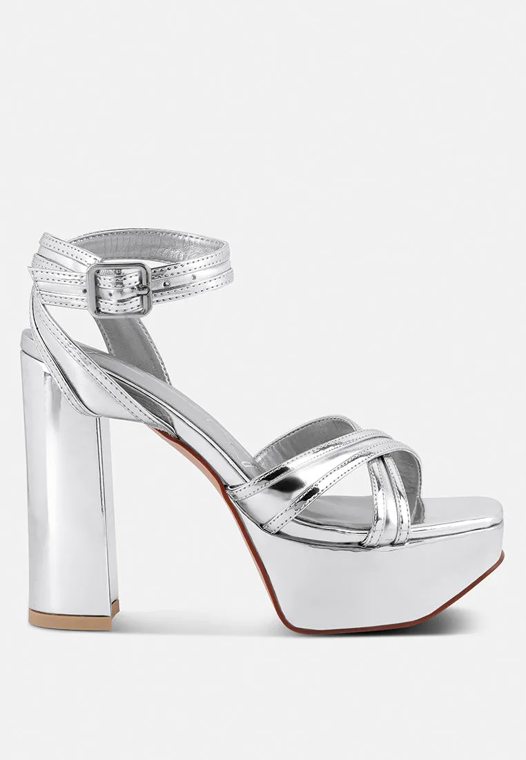 Nyle Platform High Heeled Sandals