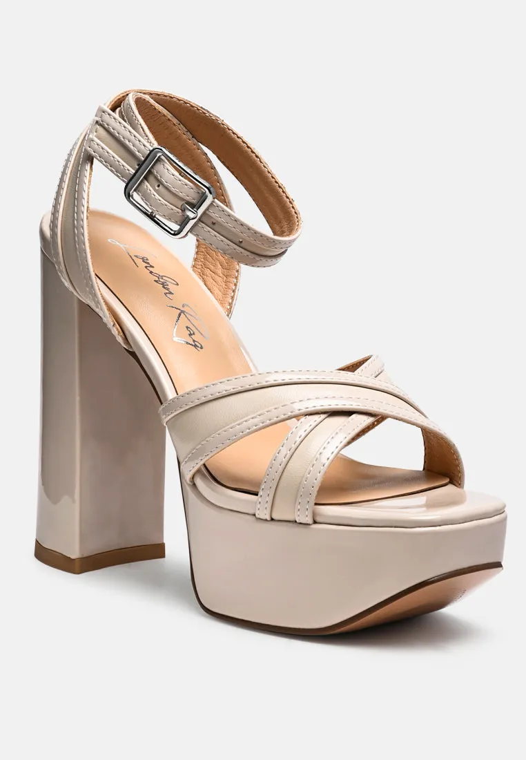 Nyle Platform High Heeled Sandals