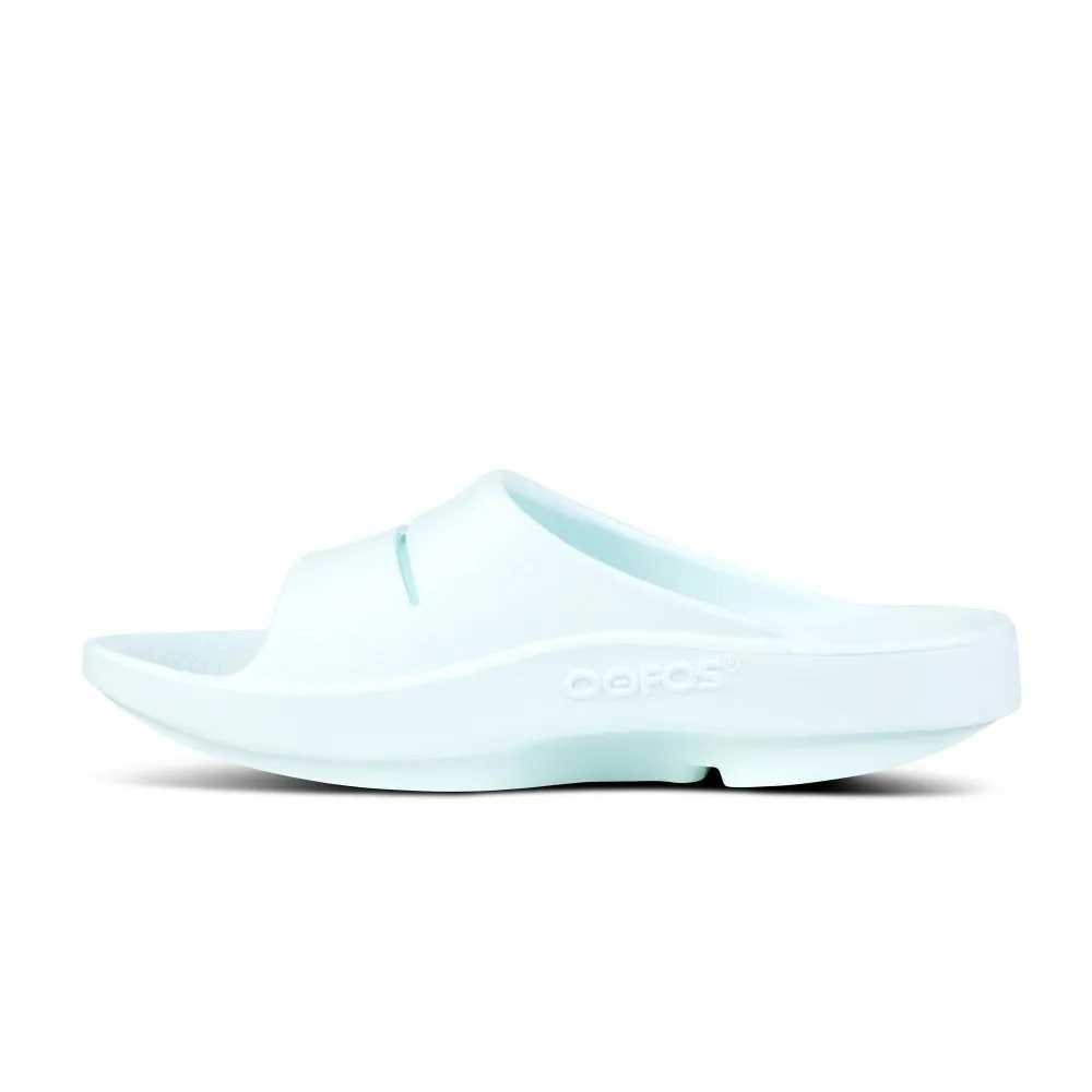 OOFOS Women's OOahh Slide Sandal - Ice