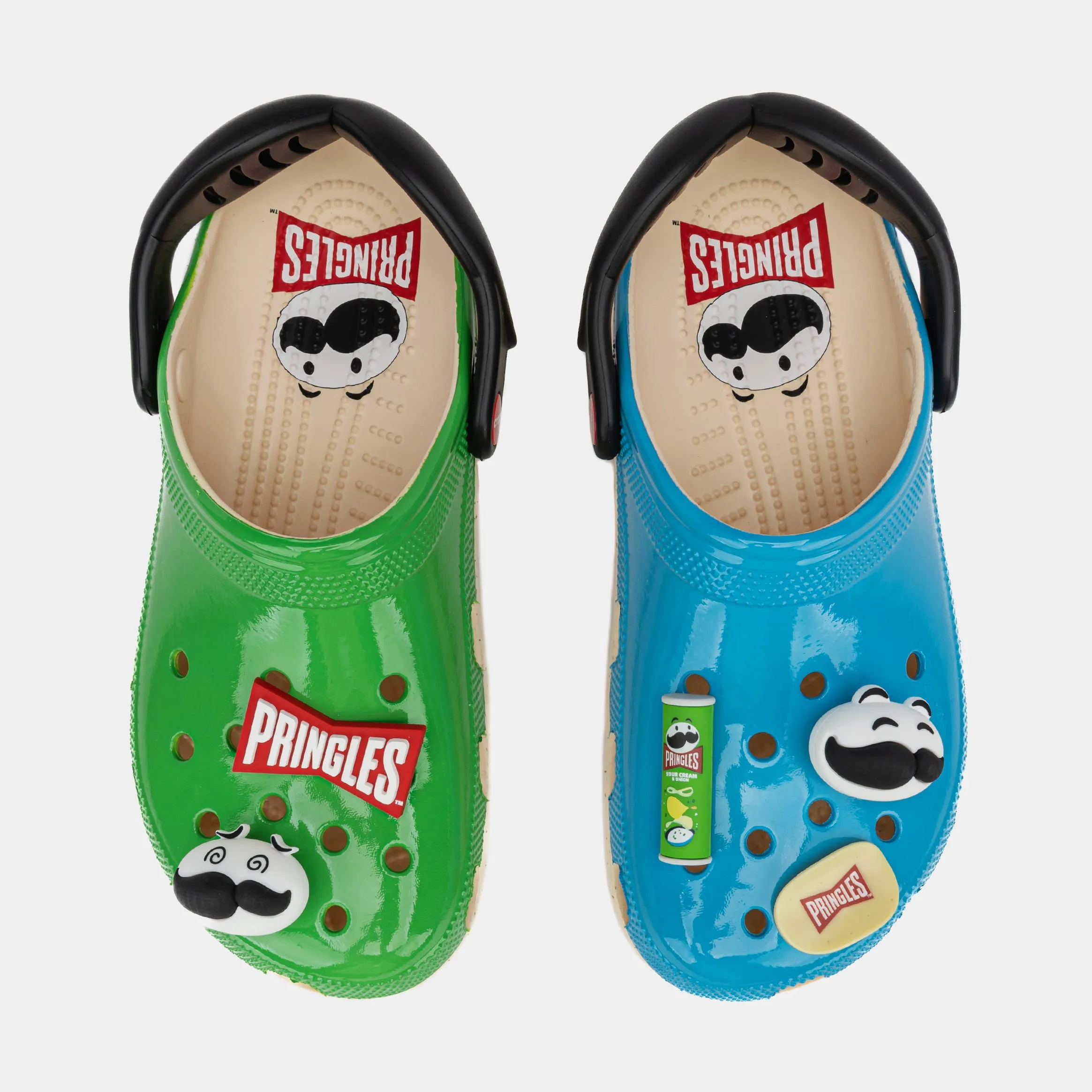 Pringles Classic Clog Mens Sandals (Blue/Green)