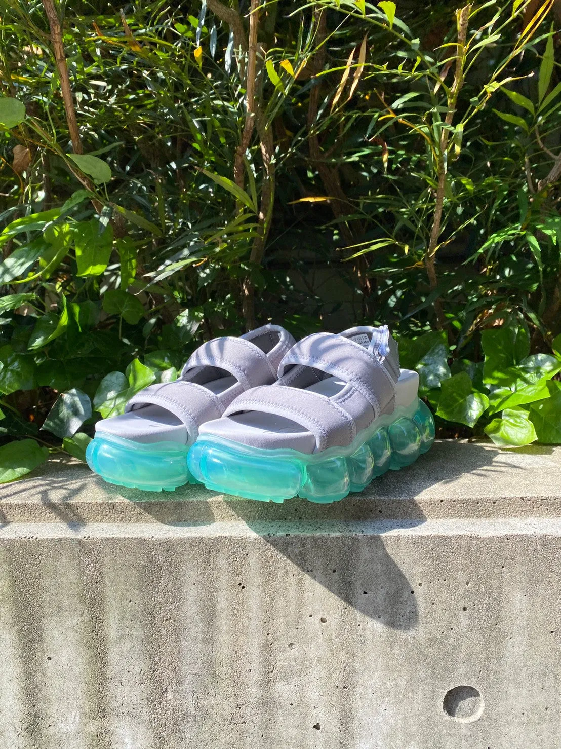 "Jewelry" Sandals  / Mintgray