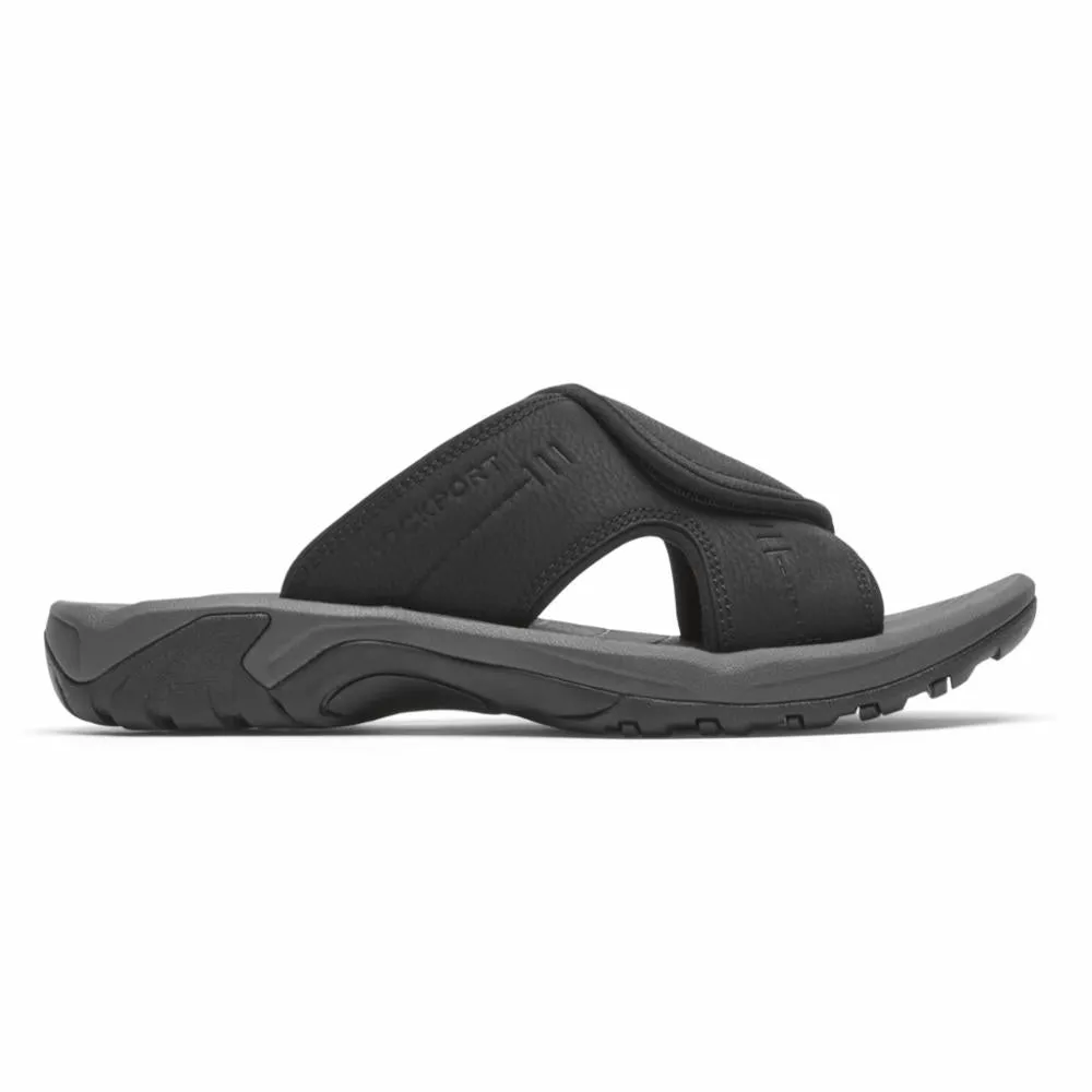 Rockport Men BYRON CASUAL SLIDE BLACK