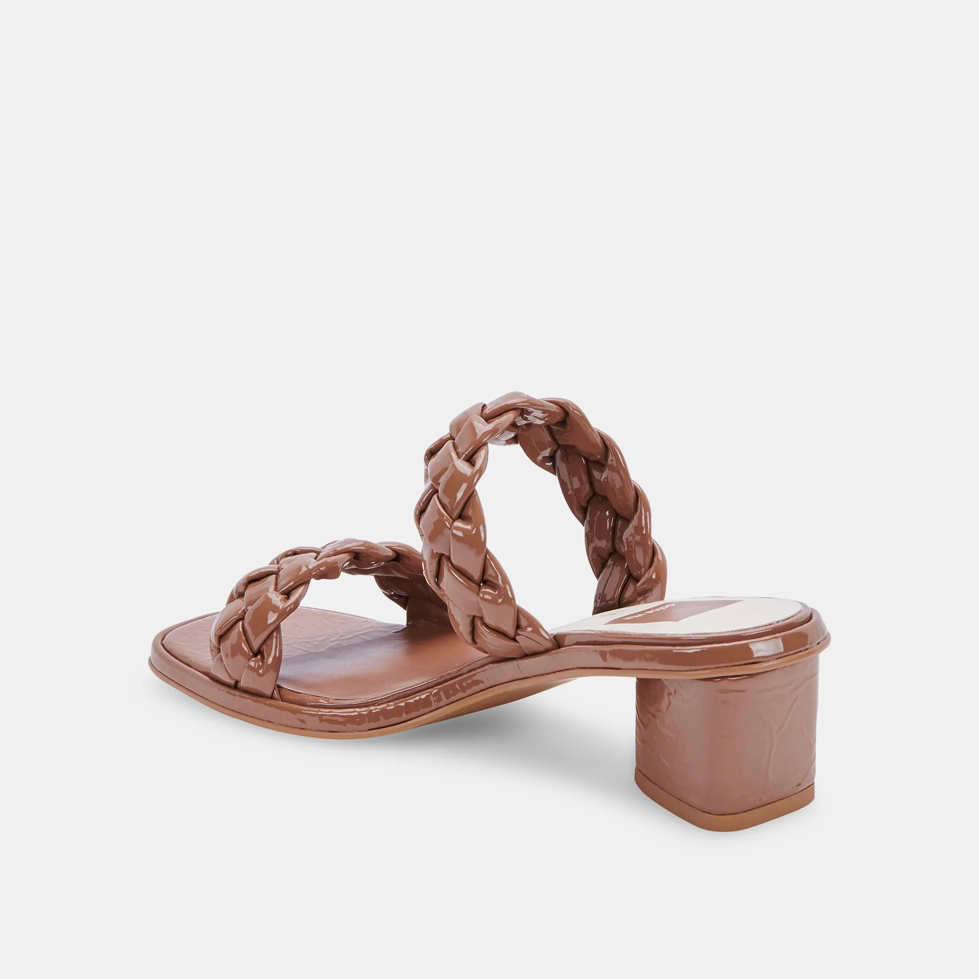 RONIN SANDALS TAUPE PATENT STELLA