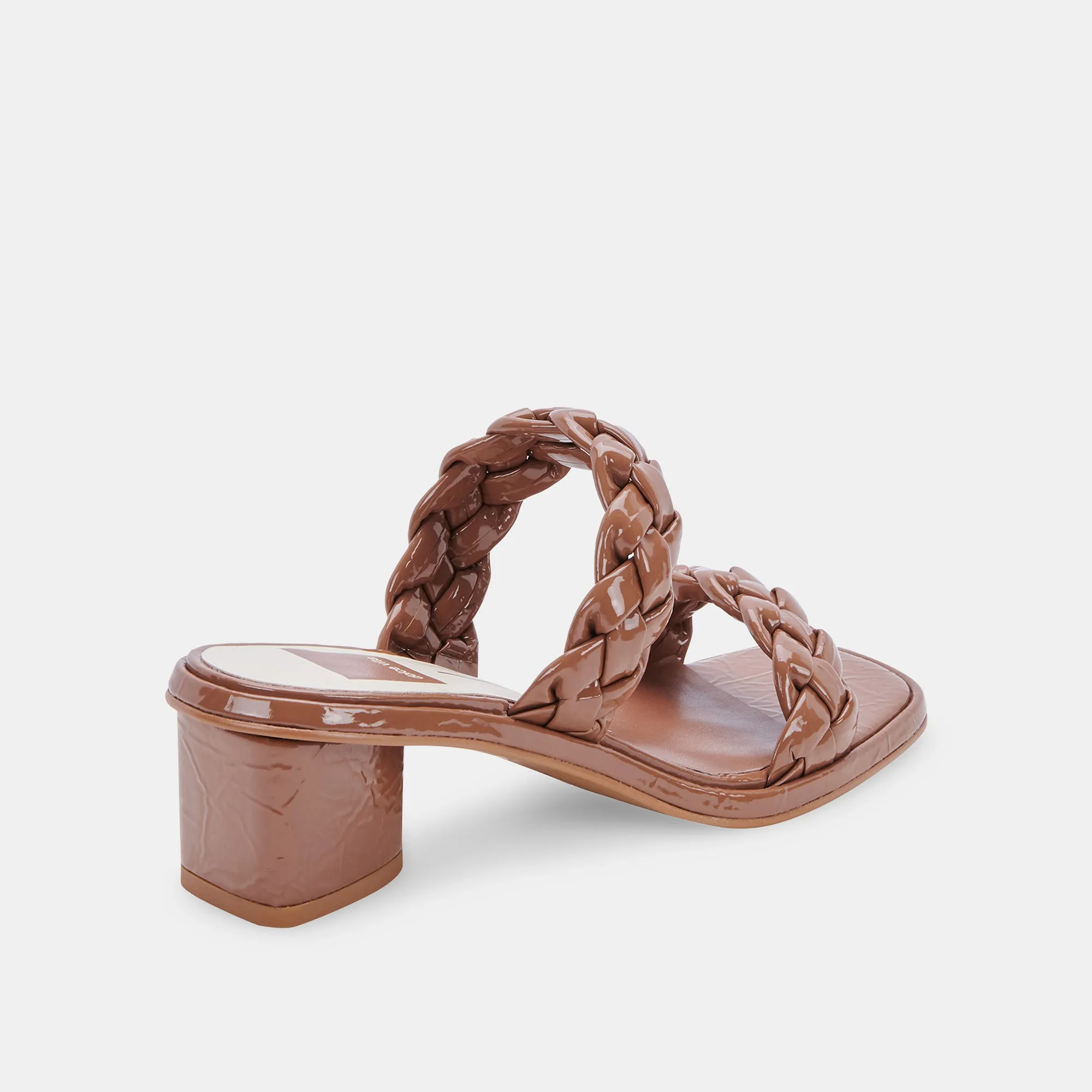 RONIN SANDALS TAUPE PATENT STELLA