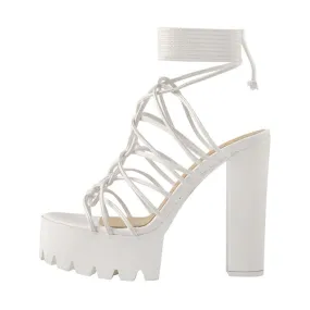 Sandals Queen Rhan (White)