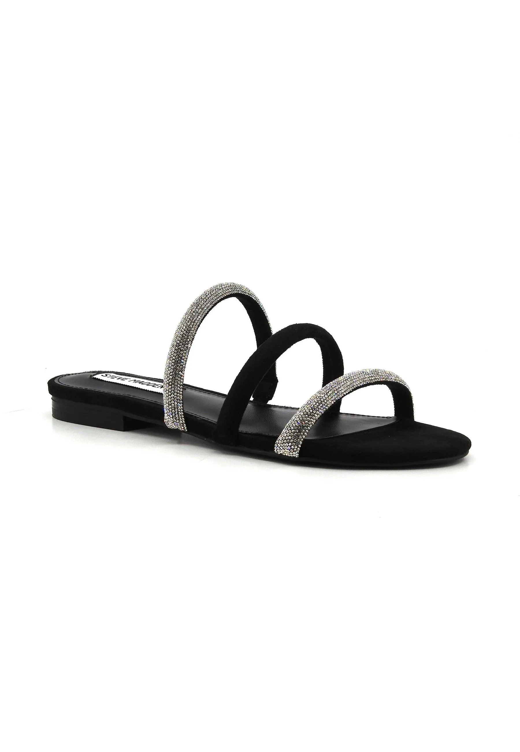 STEVE MADDEN Adaire Ciabatta Donna Black Silver ADAI01S1