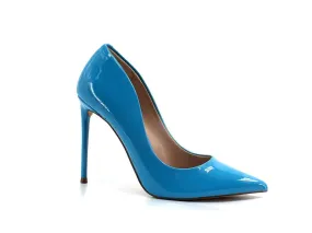 STEVE MADDEN Décolleté Tacco Polished Blu Bright Acqua VALA02S1