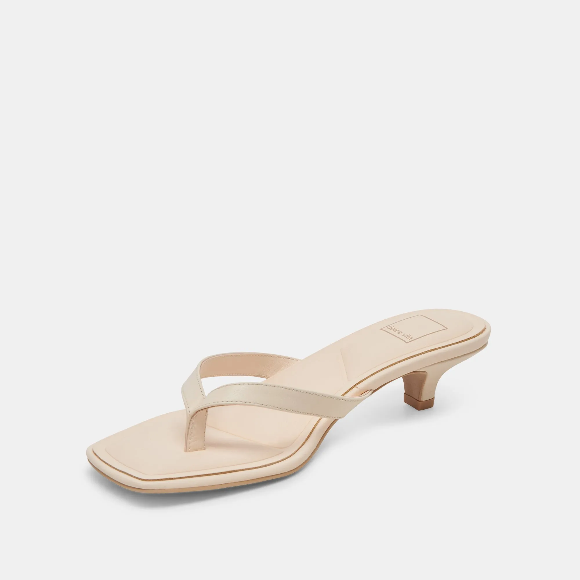 TASIAH SANDALS BONE LEATHER