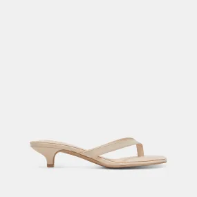 TASIAH SANDALS BONE LEATHER