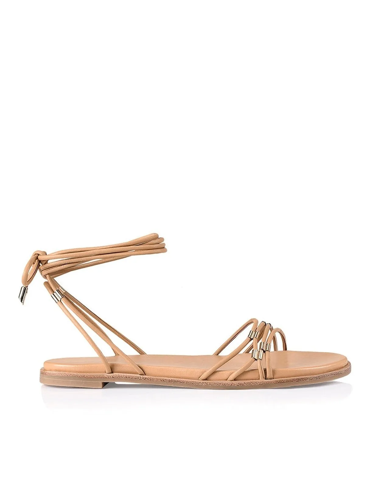 Tully Sandals - Caramel Leather