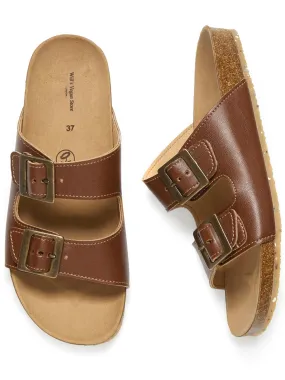 Two Strap Footbed Sandals