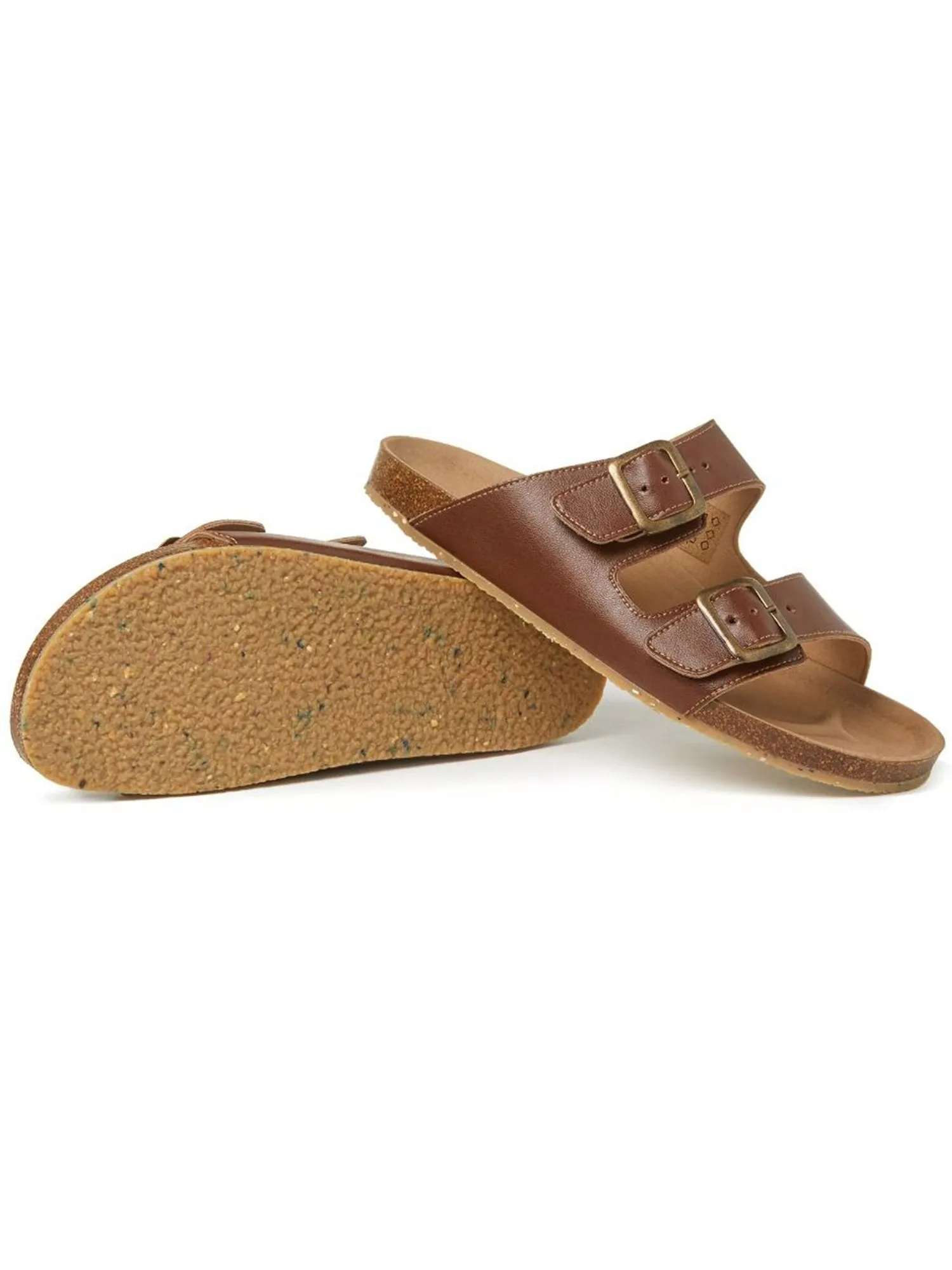 Two Strap Footbed Sandals