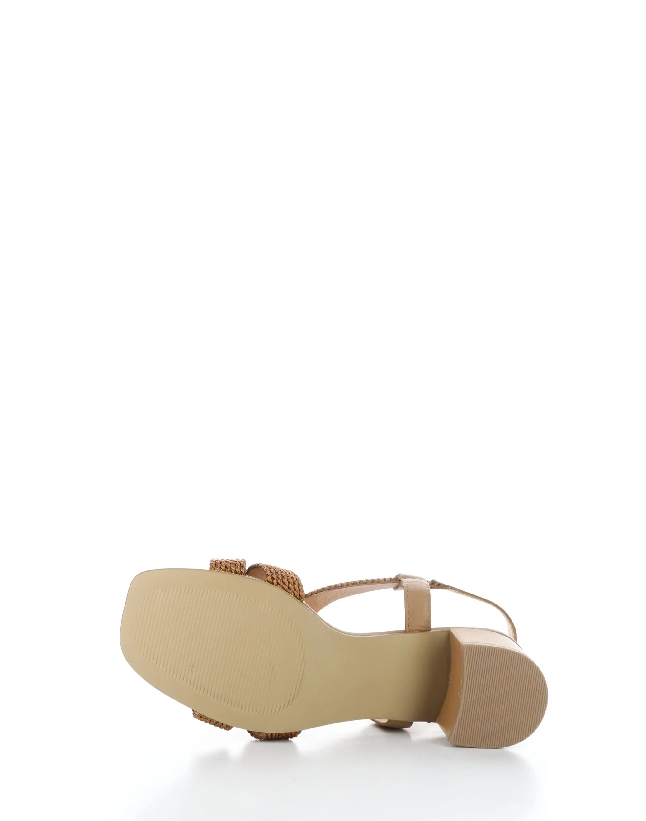 UPBEAT TAN Buckle Sandals