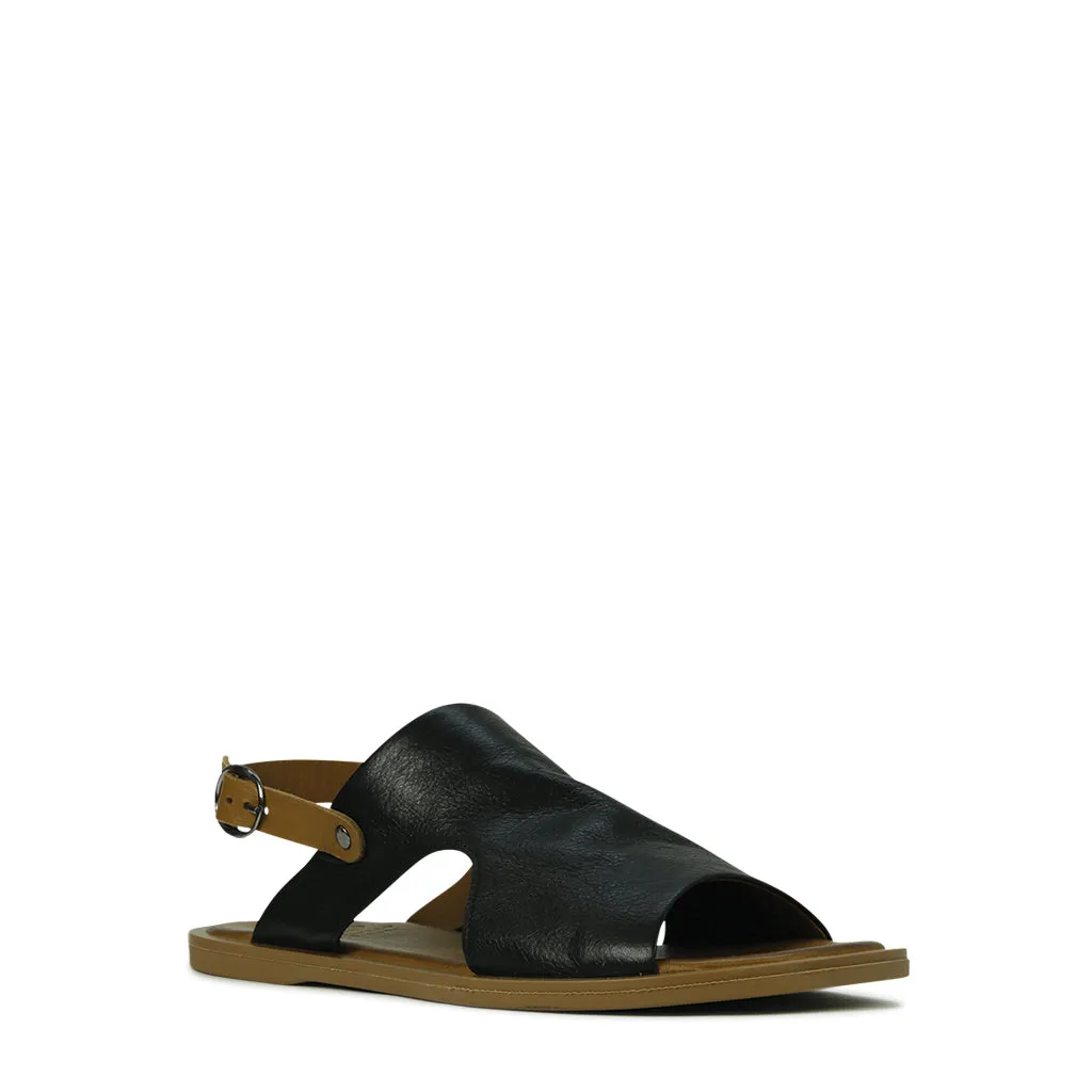 Vitto Leather Sling Back Sandals