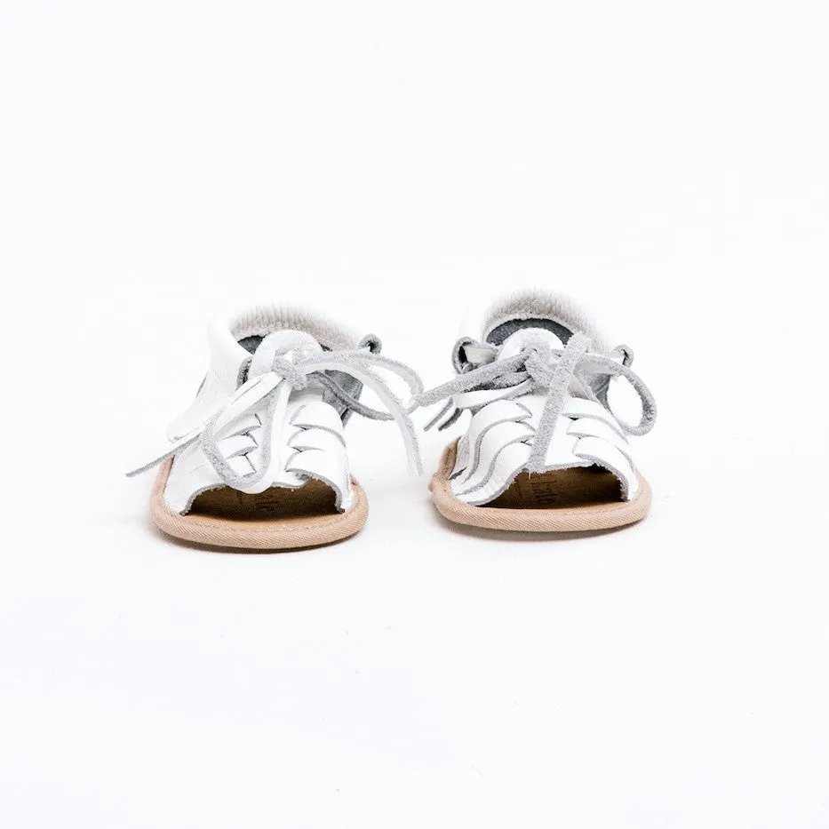 z Baby Toddler Shoes  Cali Sandals - White